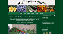 Desktop Screenshot of groffsplantfarm.com